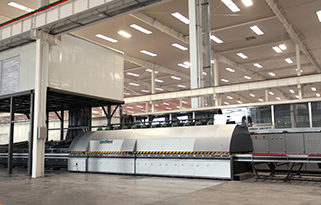 LD-Cyclone JetConvection Flat Glass Tempering Furnace in China